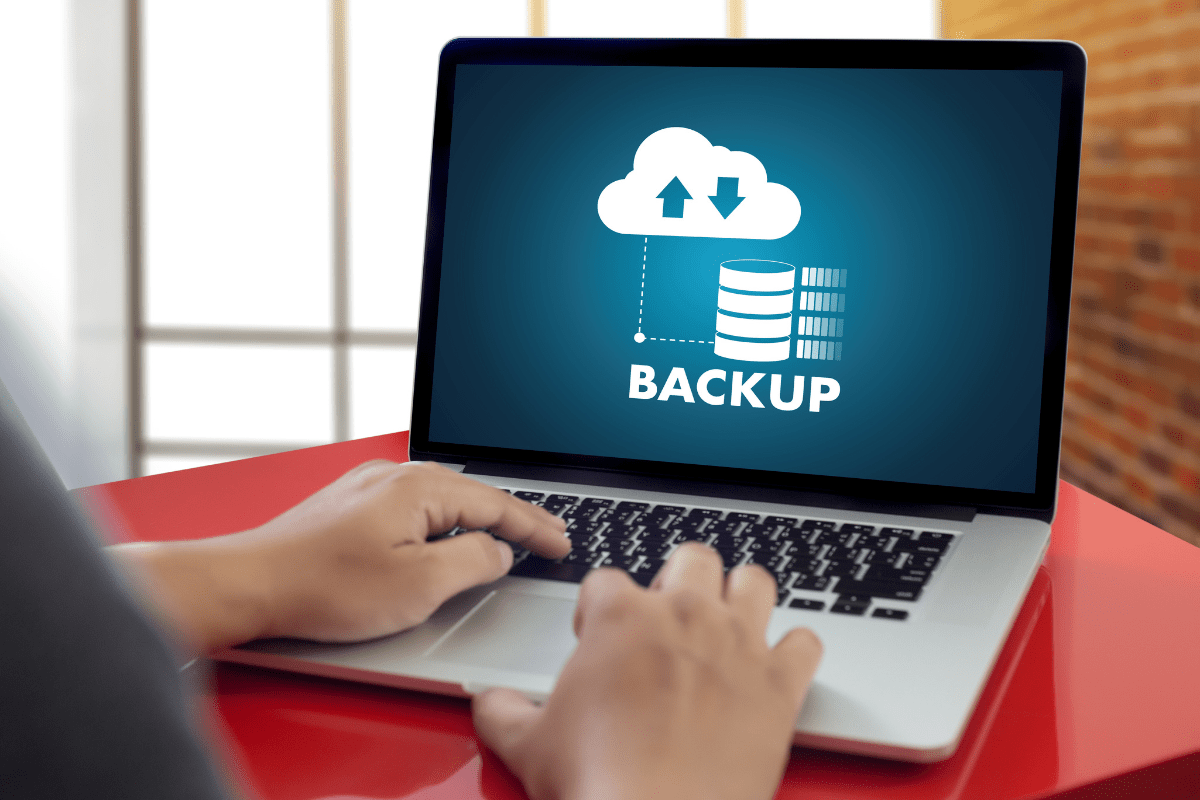 PCe Solutions team helping a Calgary business set up cloud backup and remote work continuity ahead of winter weather representing disaster recovery planning across Alberta